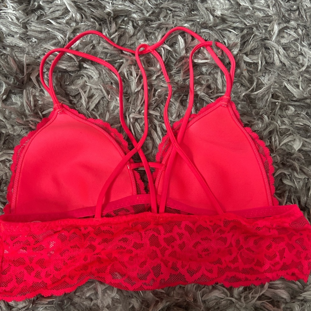 Neon Pink Victoria’s Secret bralette